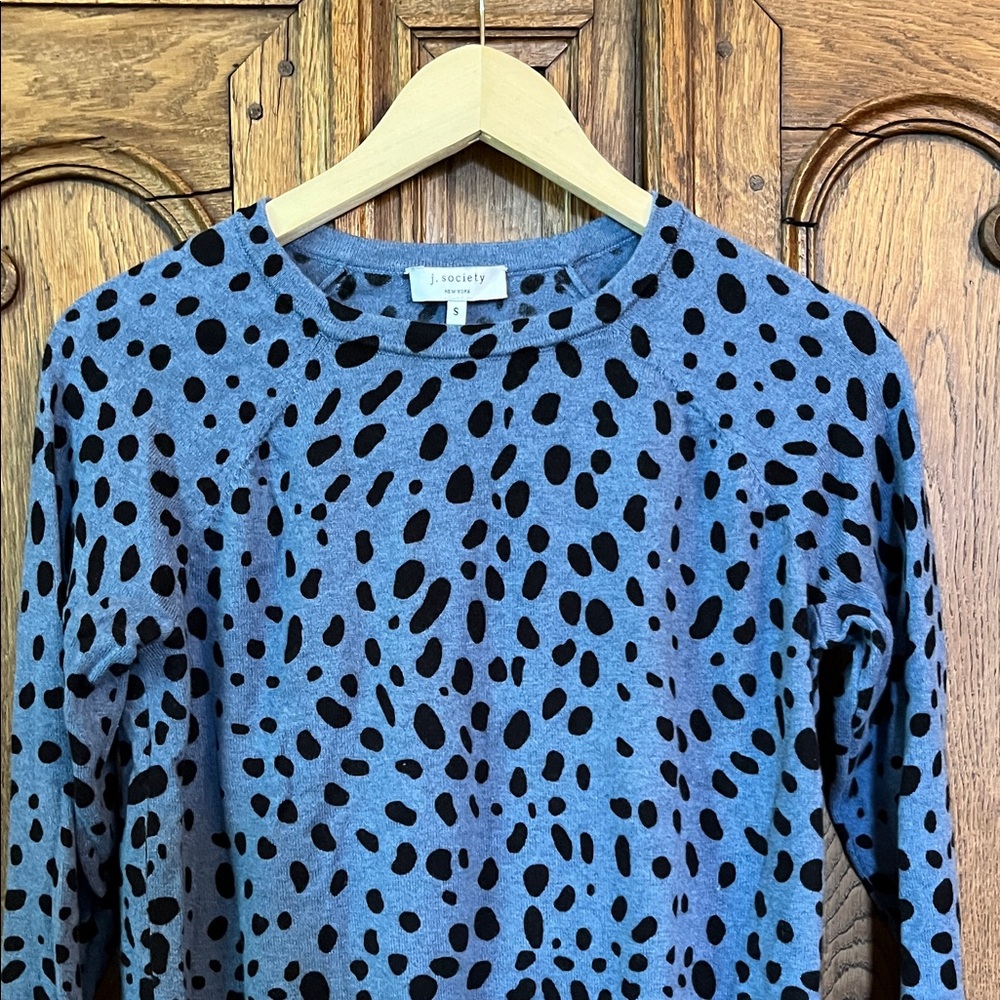 J Society Spotted Print Sweater - Picture 8 of 15